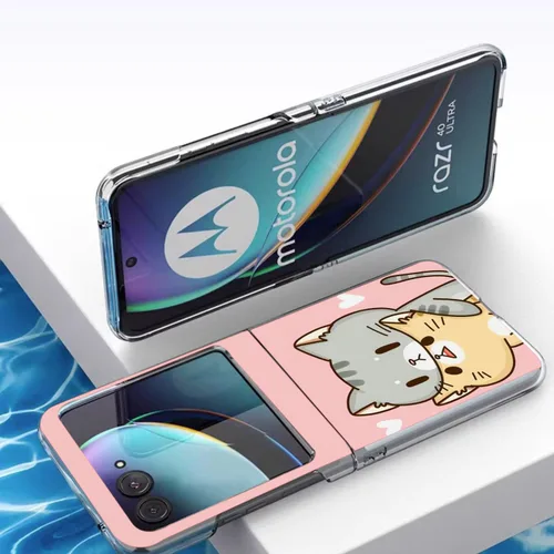 Vista 3 de Razr Plus 2023 - Carcasa rígida protectora a prueba de golpes para Motorola Razr+ 2023 y Razr Plus 2023