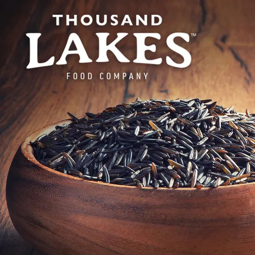 Vista 6 de Thousand Lakes Arroz silvestre cultivado en Minnesota - 15 onzas 100% arroz salvaje Todo natural