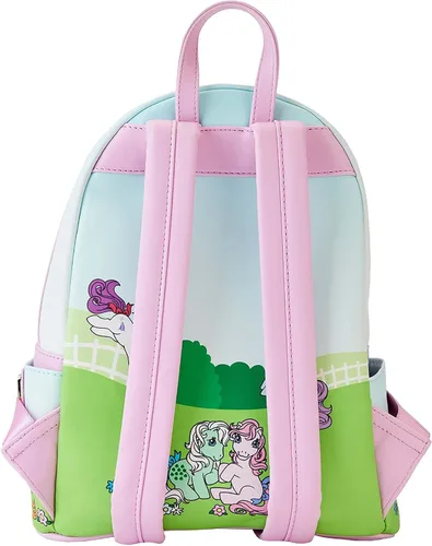 Vista 2 de Loungefly Hasbro My Little Pony 40 aniversario Mini mochila de regalo