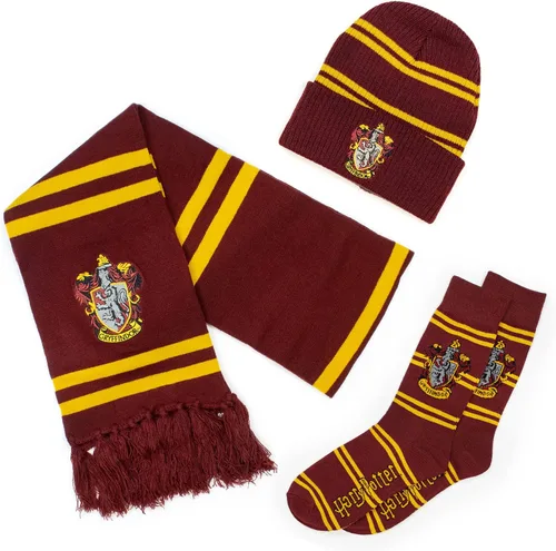 Vista 13 de Culture Fly Harry Potter - Juego de regalo de 3 piezas con bufanda y gorro