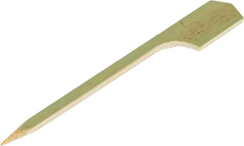 Vista 14 de Restaurantware Pinchos de bambú de 2.5 pulgadas, 1000 púas de bambú desechables resistentes – Cabeza de paleta resistente de bambú para aperitivos
