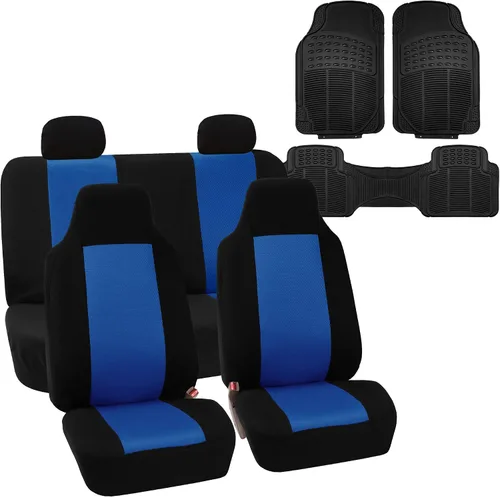 Vista 22 de FH Group Fundas de Asientos de Automóvil de Malla de Aire 3D Juego Delantero – Protectores de Asientos Automotrices de Ajuste Universal, Fundas