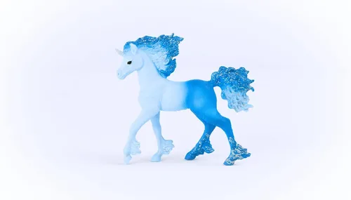 Vista 4 de Schleich bayala Elementa Water Flame Baby Unicorn Toy para niñas y niños - Figura de caballo de fantasía para niños a partir de 5 años