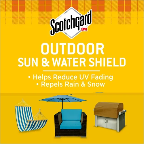Vista 2 de Scotchgard Sun and Water Shield, repele el agua, 10.5 onzas líquidas (2 latas)