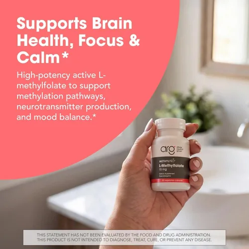 Vista 2 de MethylPro L-metilfolato 15 mg - L metil folato, suplemento de metilfolato para mujeres y hombres, vitamina B9 metilada (5-MTHF) para la salud