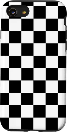 Vista 18 de Checked Chessboard Black Case for iPhone 17