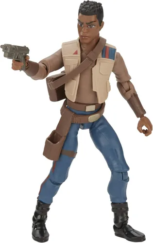 Vista 6 de STAR WARS Galaxy of Adventures The Rise of Skywalker Finn Figura de acción de 5 pulgadas con divertido movimiento de acción Blaster