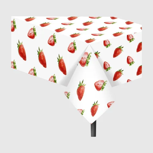 Vista 13 de 1 paquete de mantel de plástico con diseño de bandera americana del 4 de julio para fiesta, 54 x 87 pulgadas de largo, mantel rectangular para bufé