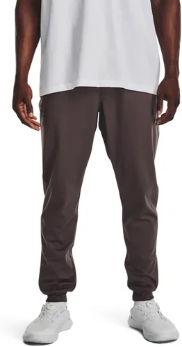 Vista 26 de Under Armour Sportstyle - Pantalones deportivos de tricot para hombre (011) Mod Gris/ Blanco
