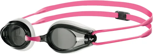 Vista 8 de Arena Tracks Gafas de natación unisex para adultos esenciales para carreras competitivas de natación, aprobadas por FINA, con lente antiniebla