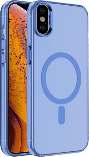 Vista 21 de S. Tedazo Funda magnética para iPhone 7/8 Plus (5.5 pulgadas) compatible con MagSafe, [no amarillenta] delgada, a prueba de golpes, funda para Negro
