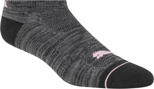 Vista 5 de PUMA Calcetines de corte bajo para mujer (paquete de 8)