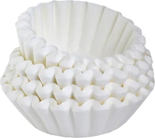 Vista 7 de Filtros de café para cesta de 4 tazas (100, blanco)