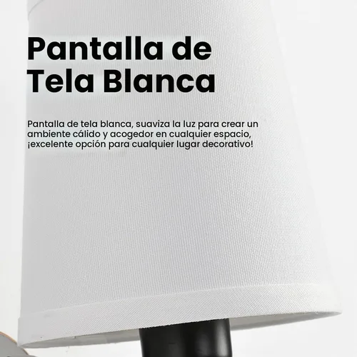 Vista 7 de Juego de 2 Apliques de Pared, Lámparas de Pared Modernas para Dormitorio, Apliques Luminaria de Pared con Pantalla de Tela Beige, Lámparas de Pared