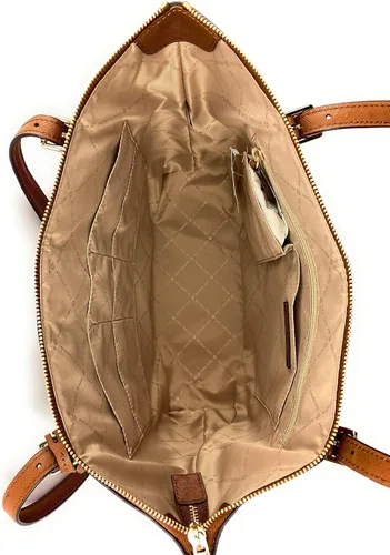 Vista 7 de Michael Kors Ciara - Bolsa tote grande con cremallera para mujer L