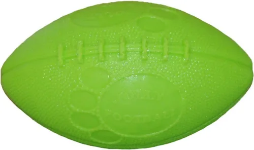 Vista 2 de Jolly Pets Jolly - Juguete de fútbol americano para perro, 8 pulgadas Manzana verde