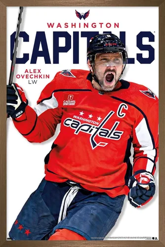 Vista 15 de Trends International NHL Washington Capitals - Póster de pared de la serie 23 de Alexander Ovechkin, 22.4 pulgadas de largo x 14.7 W, versión