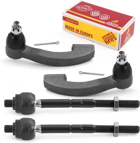 Vista 139 de Metrix Premium Chassis Parts - Kit de 4 piezas de extremos de barra de acoplamiento frontal exterior e interior compatible con Nissan Pathfinder