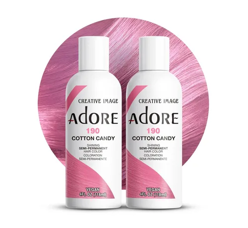 Vista 48 de Adore Tinte semipermanente verde para el cabello, vegano y sin crueldad, 4 onzas líquidas, 163 Green Apple (paquete de 1)