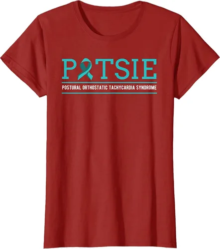 Vista 66 de POTS Dysautonomia Turquoise Ribbon Autonomic Dysfunction T-Shirt Asphalt Grey