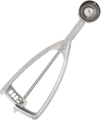 Vista 8 de Jenaluca Cuchara pequeña - Mini cuchara para galletas y pala de bola de melón - Volumen de 2 cucharaditas - Cuchara de acero inoxidable #100