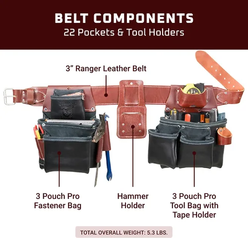 Vista 3 de Occidental Leather B5080DB LG Pro Framer Set