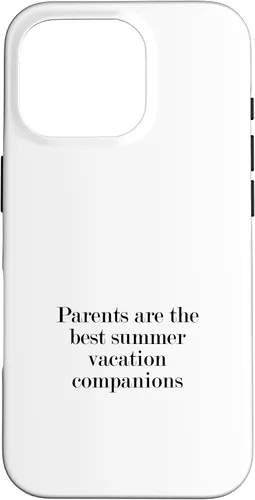 Vista 20 de iPhone 16 Parents are the best summer vacation companions Case