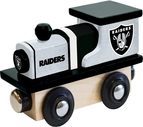 Vista 11 de MasterPieces NFL San Francisco 49ers - Tren de juguete de madera real, para mayores de 3 años, color negro
