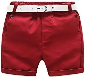 Vista 7 de Mubineo Conjunto de bermudas de verano para niños pequeños y niños pequeños
