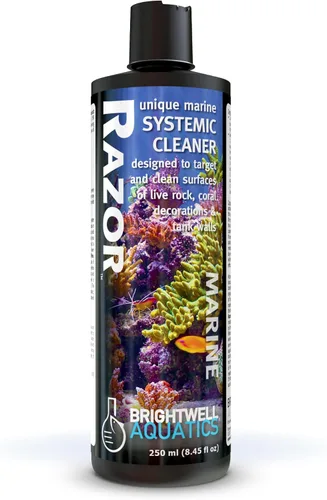 Vista 10 de Brightwell Aquatics Limpiador y clarificador marino Razor, 1L