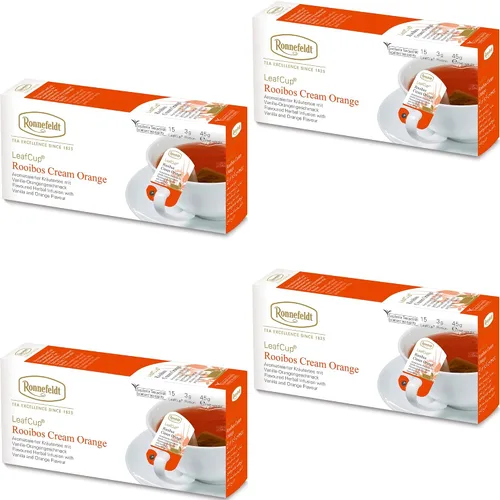 Vista 10 de Ronnefeldt Leafcup Crema Naranja