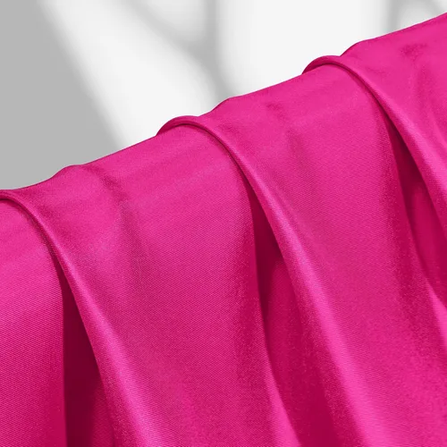 Vista 4 de The Yard - Tela de satén suave y sedosa de 1 yarda de 60 pulgadas de ancho, tela sólida para vestidos de novia, costura, manualidades, decoraciones