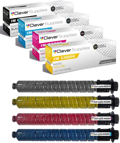 Vista 139 de CS - Cartucho de tóner compatible para Ricoh C220 406046 Color negro láser Aficio SP C220 Aficio SP C220A Aficio SP C220DN Aficio SP C220N Aficio SP