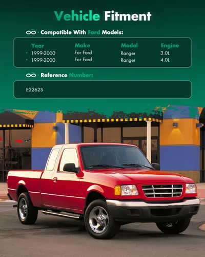 Vista 5 de SCITOO Conjunto de bomba de combustible compatible con Ford para Ranger 1999 bomba de combustible eléctrica 12v unidad de envío E2262S L4 V6 2.5L