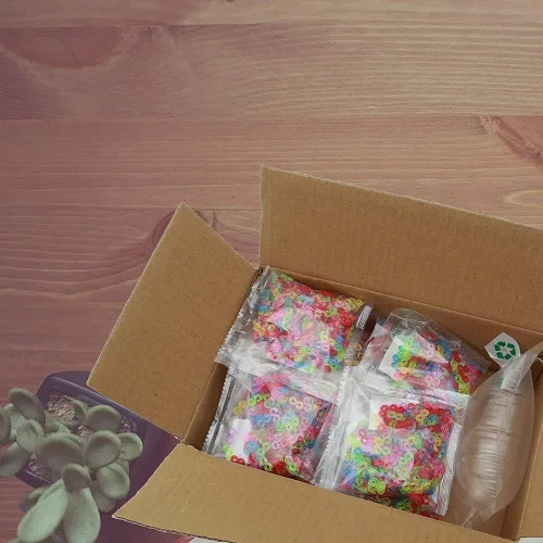 Vista 6 de Bolsas de aire de embalaje, Bolsas protectoras inflables de plástico transparente, Bolsas de embalaje inflables de aire, 50 piezas, 6 x 6 pulgadas