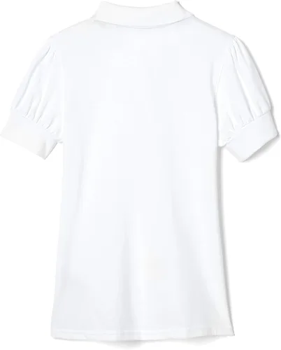 Vista 2 de French Toast Girls' Puff Sleeve Double Button Polo