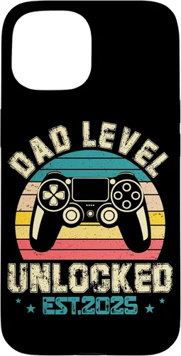 Vista 6 de iPhone XR Dad Level Unlocked EST.2025 Retro Style Case