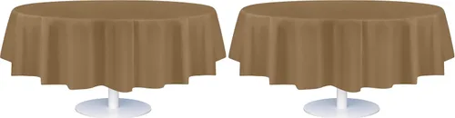 Vista 25 de Mantel de plástico de alta calidad - 54 in. x 108 pulgadas. Grandipity - Mantel rectangular (6 y 12 unidades), Agua (Aqua) Aqua Plastic table