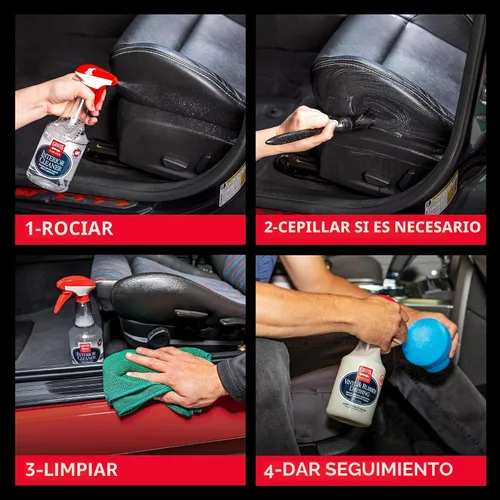 Vista 4 de Griot's Garage - Aerosol limpiador de interiores para asientos de automóvil, alfombras, tapicería de tela, tapete de suelo, vinilo, tablero, ideal