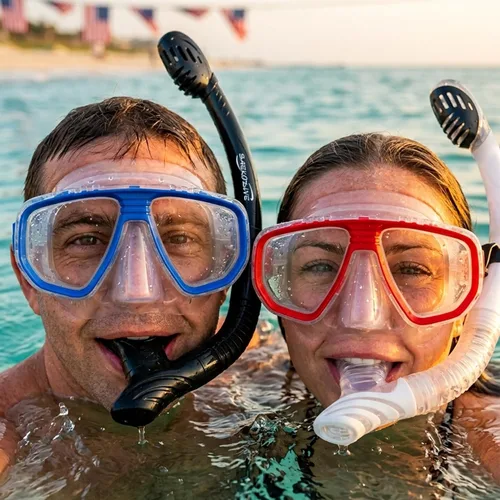 Vista 2 de Unsplash - Equipo de buceo y esnórquel para adultos