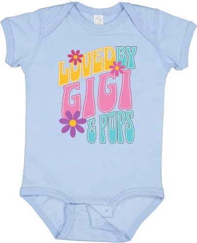 Vista 11 de inktastic Gigi and Pops Love Me - Body de bebé para nieta