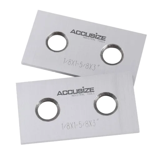Vista 8 de Accusize Industrial Tools 1/8 '' de grosor 10 pares de juegos paralelos de precisión, 3 '' de longitud, EG10-1403
