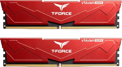 Vista 11 de TEAMGROUP T-Force Vulcan Alpha DDR5 Ram 32 GB Kit (2 x 16 GB) 5600 MHz (PC5-44800) CL40 Módulo de memoria de escritorio Ram (negro) Memoria