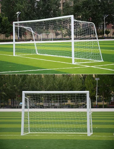 Vista 3 de Red de fútbol de 12 x 6 pies, tamaño estándar para lugares de partidos y entrenamiento, fácil instalación y protección completa (solo redes)