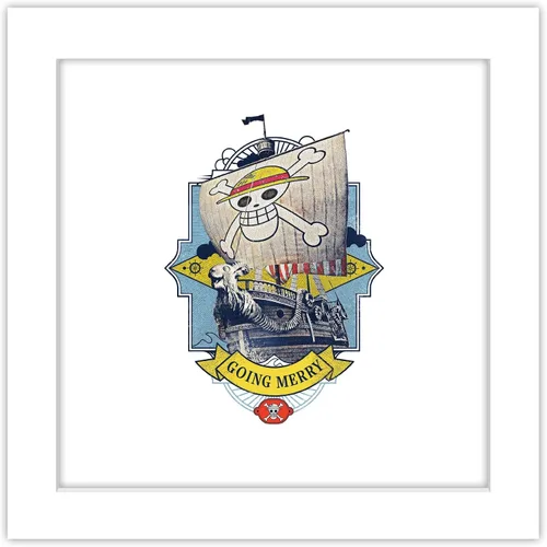Vista 11 de Trends International Gallery Pops Netflix One Piece - Póster gráfico de pared con texto "Going Merry Ship", 12.00 x 12.00 pulgadas, versión de marco