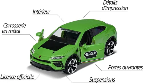 Vista 4 de Majorette SUV Paquete de 5