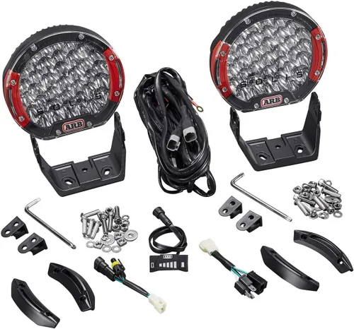 Vista 9 de ARB INTENSITY SOLIS SJB36S 36 LEDS LUZ DE CONDUCCIÓN, HAZ DE LUZ CON CUBIERTA INTERCAMBIABLE ROJA Y NEGRA DE 9 PULGADAS, INDIVIDUAL