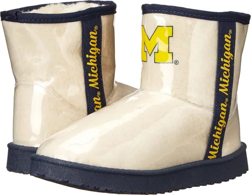 Vista 47 de FOCO NCAA Team Sherpa Botas de lluvia con forro para mujer