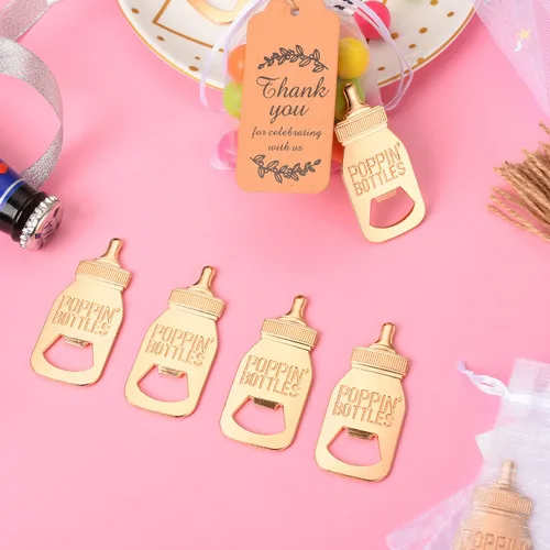 Vista 9 de 50 abridores de botellas de bebé, bonitos abrebotellas de poppin, regalos de regreso para invitados, bodas, fiestas, recuerdos, decoración de fiesta