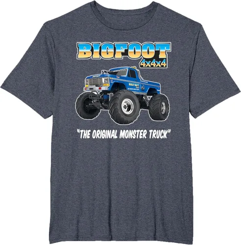 Vista 3 de Camiseta Monster Truck Gris asfalto